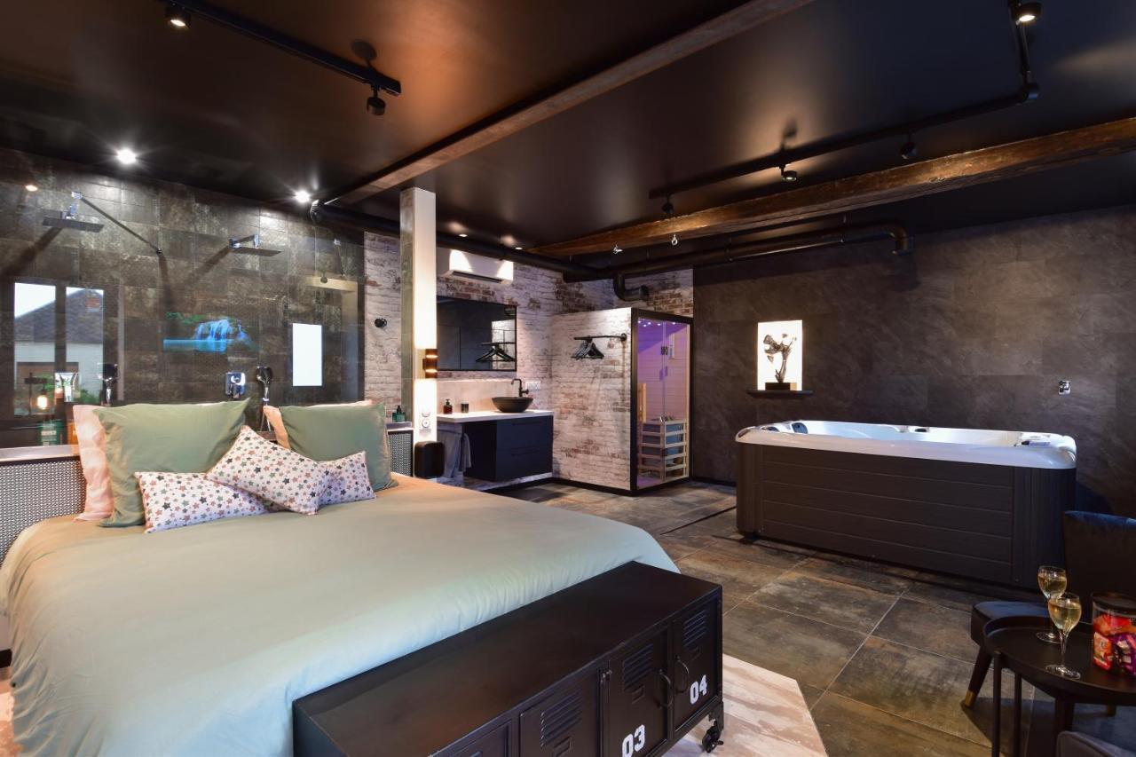La Forge By Cv - Jacuzzi, Sauna, Plat Repas Et Petit Dejeuner Eppe-Sauvage Exterior foto